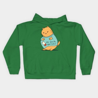 AntiSocialCat Kids Hoodie